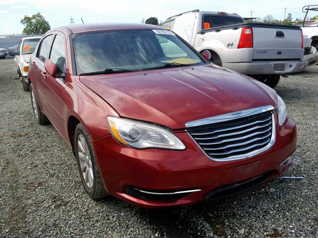 1C3CCBBB5CN199816 - 2012 CHRYSLER 200 TOURIN RED photo 1