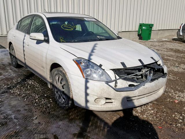 1N4CL2APXAC107655 - 2010 NISSAN ALTIMA HYB WHITE photo 1