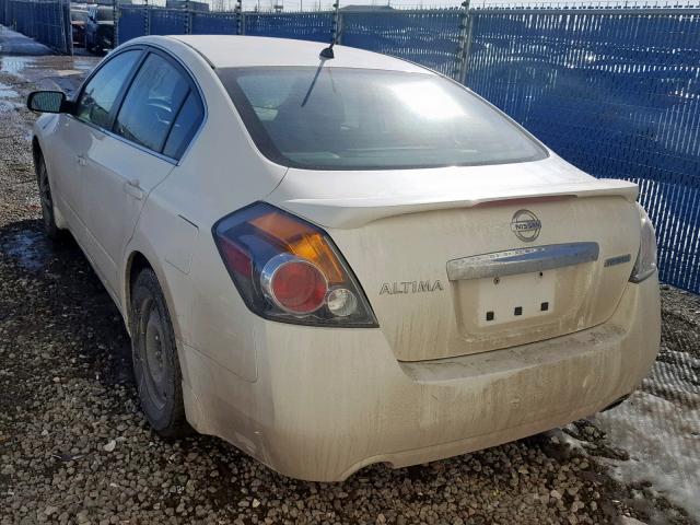 1N4CL2APXAC107655 - 2010 NISSAN ALTIMA HYB WHITE photo 3