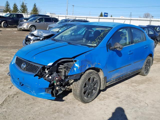 3N1AB61E19L693112 - 2009 NISSAN SENTRA 2.0 BLUE photo 2