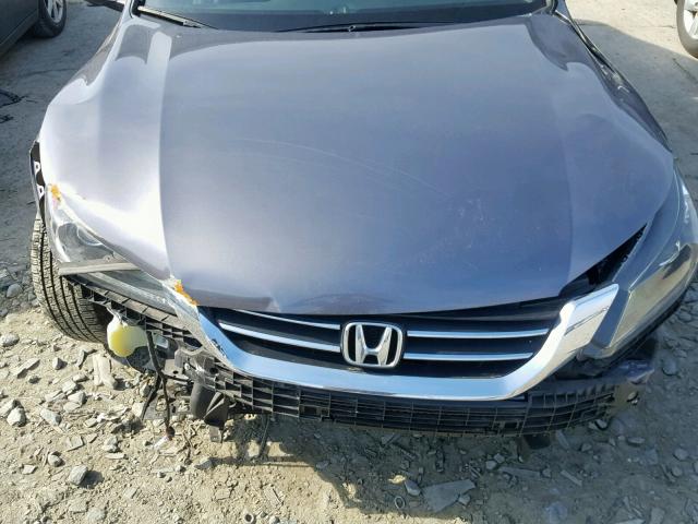 1HGCR2F83FA216165 - 2015 HONDA ACCORD EXL GRAY photo 7