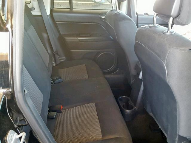 1C4NJCBAXED539106 - 2014 JEEP COMPASS SP Қара фото 6