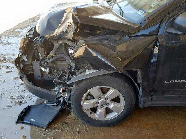 1C4NJCBAXED539106 - 2014 JEEP COMPASS SP Қара фото 9