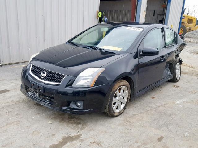 3N1AB6AP4BL660967 - 2011 NISSAN SENTRA 2.0 BLACK photo 2