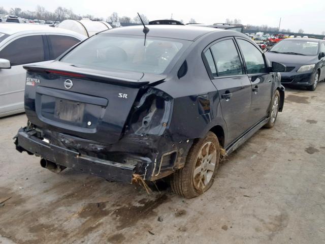 3N1AB6AP4BL660967 - 2011 NISSAN SENTRA 2.0 BLACK photo 4