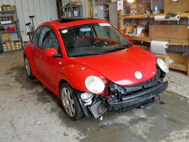 3VWCD21CX3M424581 - 2003 VOLKSWAGEN NEW BEETLE Qırmızı foto 1
