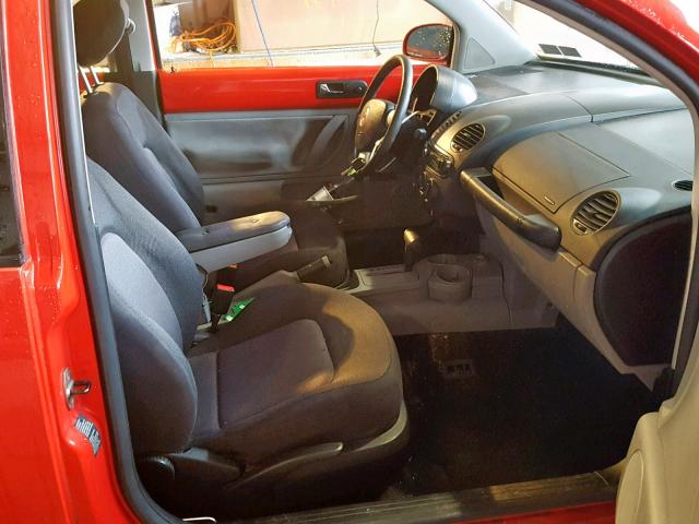 3VWCD21CX3M424581 - 2003 VOLKSWAGEN NEW BEETLE Qırmızı foto 5