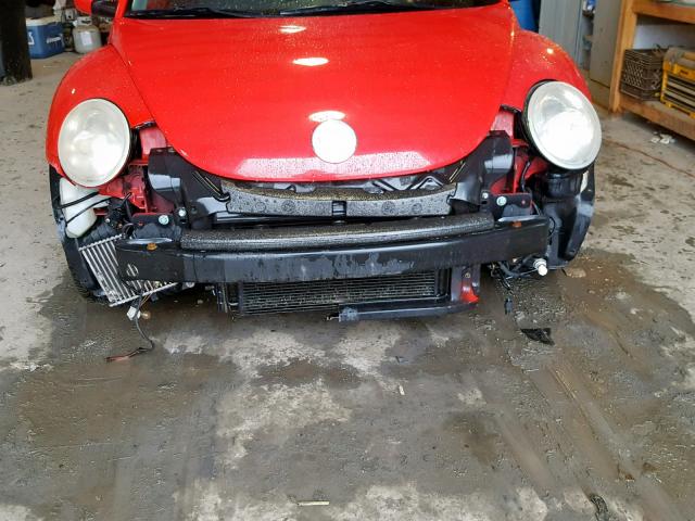 3VWCD21CX3M424581 - 2003 VOLKSWAGEN NEW BEETLE Qırmızı foto 9