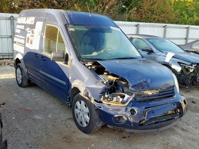 NM0LS7BN0DT172460 - 2013 FORD TRANSIT CO BLUE photo 1