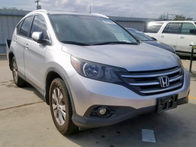 2HKRM3H7XCH510930 - 2012 HONDA CR-V EXL SILVER photo 1