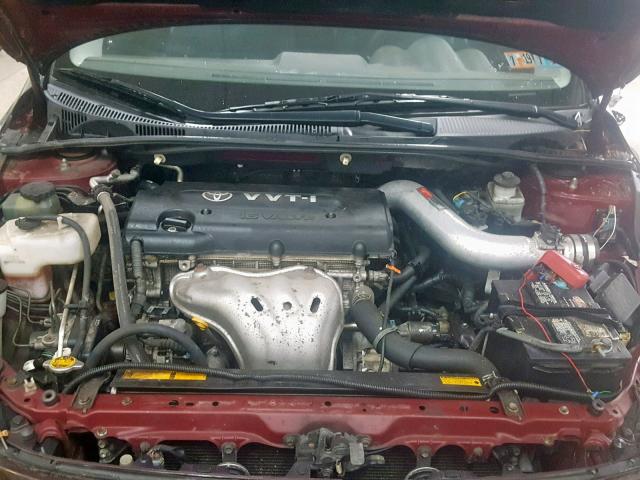 JTKDE3B79A0316070 - 2010 TOYOTA SCION TC BURGUNDY photo 7