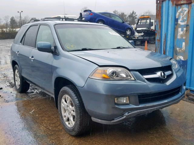 2HNYD18955H537461 - 2005 ACURA MDX TOURIN BLUE photo 1