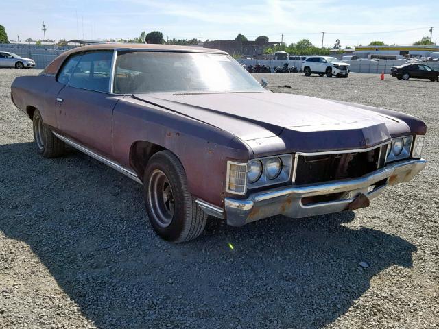 166471C149120 - 1971 CHEVROLET CAPRICE BROWN photo 1