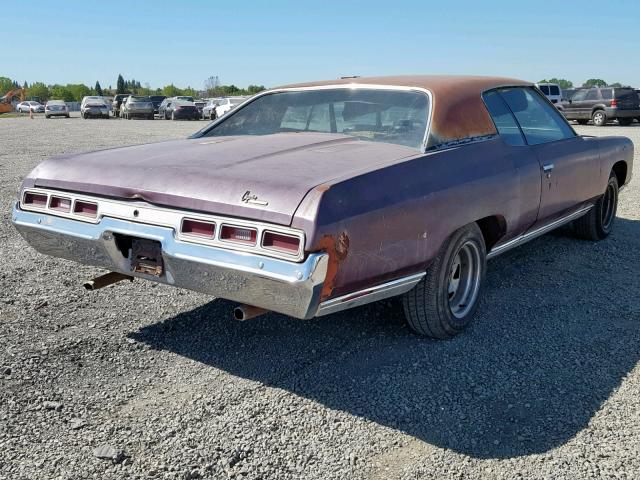 166471C149120 - 1971 CHEVROLET CAPRICE BROWN photo 4