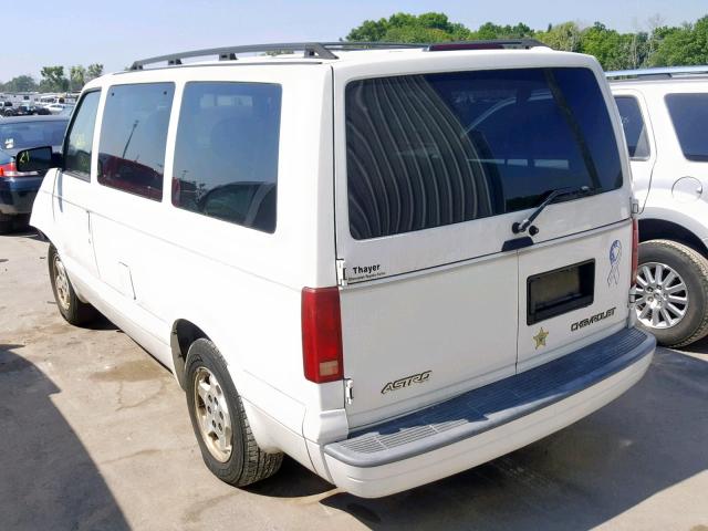 1GNDM19X55B112971 - 2005 CHEVROLET ASTRO WHITE photo 3