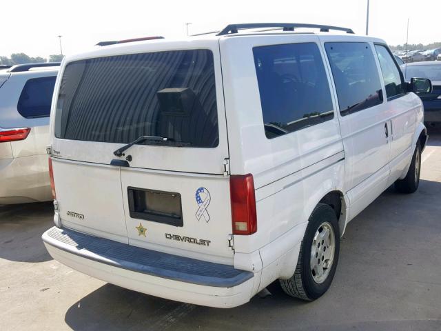 1GNDM19X55B112971 - 2005 CHEVROLET ASTRO WHITE photo 4