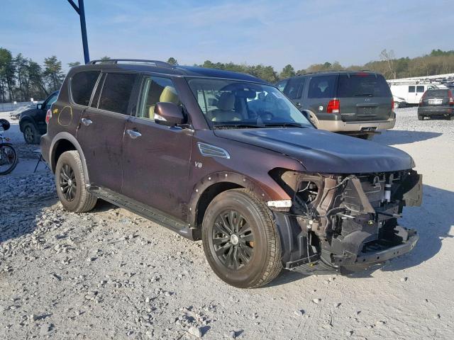 JN8AY2ND0J9053089 - 2018 NISSAN ARMADA SV BROWN photo 1