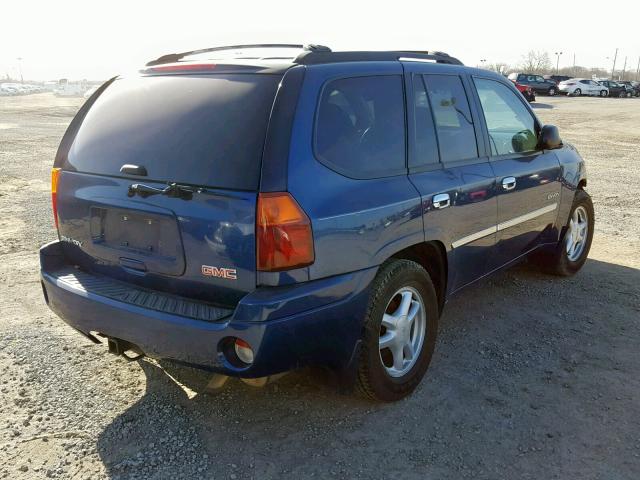 1GKDT13S562155723 - 2006 GMC ENVOY BLUE photo 4