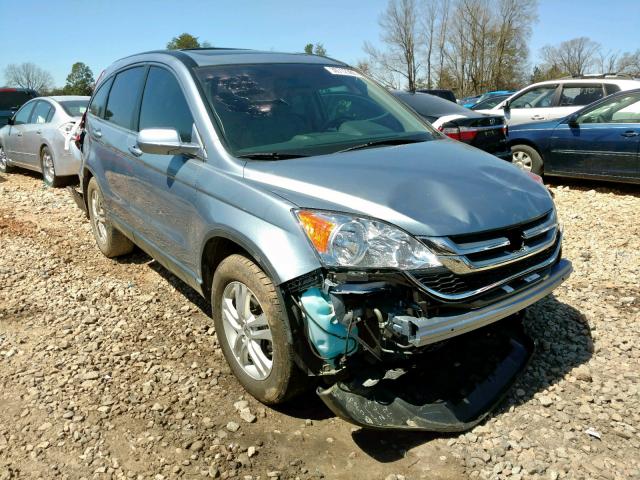 5J6RE3H75BL026942 - 2011 HONDA CR-V EXL BLUE photo 1