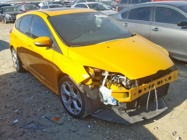 1FADP3L99DL284229 - 2013 FORD FOCUS ST YELLOW photo 1