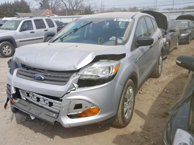 1FMCU0F74GUA92248 - 2016 FORD ESCAPE S SILVER photo 2