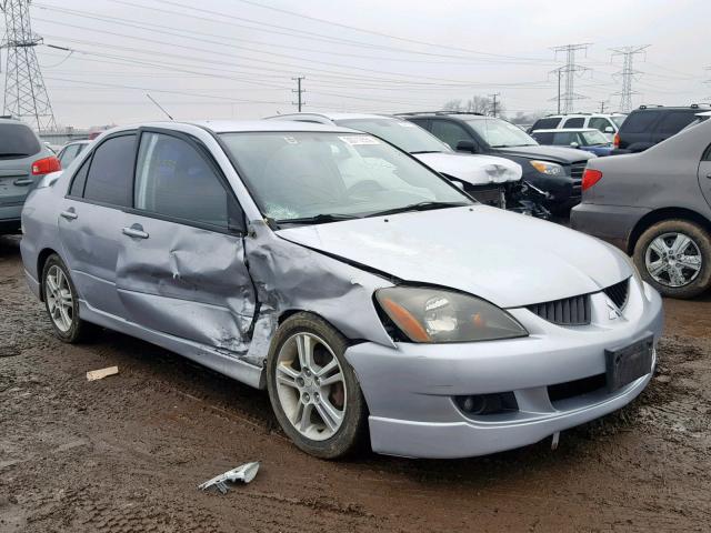 JA3AJ66F95U014008 - 2005 MITSUBISHI LANCER RAL SILVER photo 1