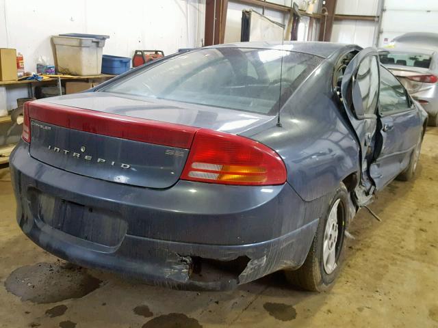 2C3HH46R62H242187 - 2002 CHRYSLER INTREPID S GRAY photo 4