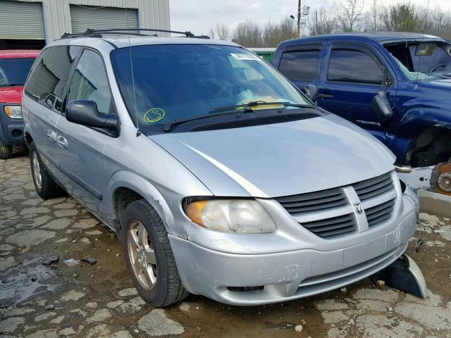 1D4GP45R75B410625 - 2005 DODGE CARAVAN SX SILVER photo 1