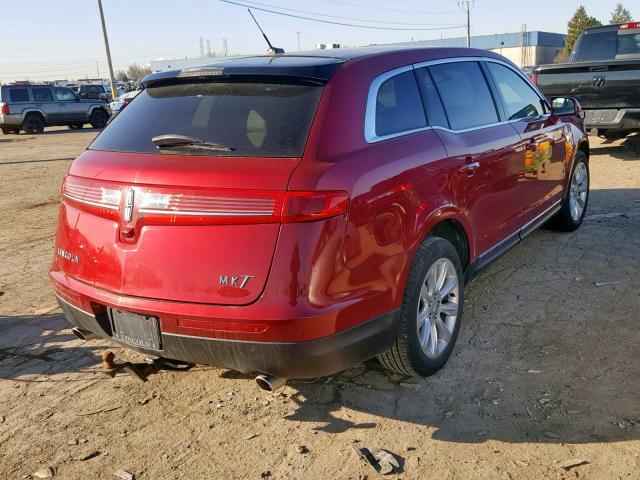 2LMHJ5FK4DBL50080 - 2013 LINCOLN MKT BURGUNDY photo 4