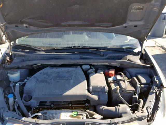 JS2YA5A56B6300123 - 2011 SUZUKI SX4 GRAY photo 7