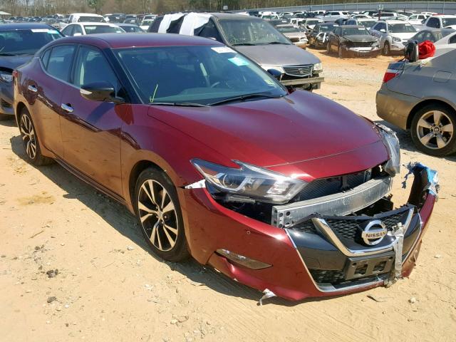 1N4AA6AP8JC378833 - 2018 NISSAN MAXIMA 3.5 RED photo 1