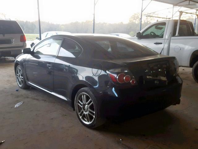 JTKDE167580252795 - 2008 TOYOTA SCION TC შავი ფოტო 3