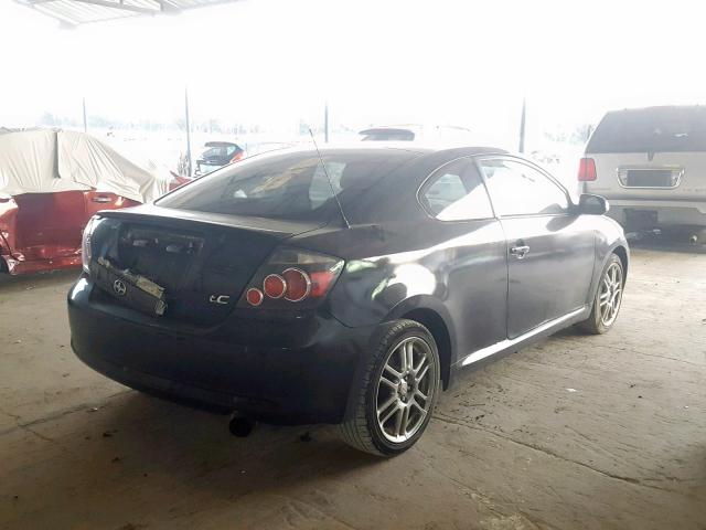 JTKDE167580252795 - 2008 TOYOTA SCION TC შავი ფოტო 4