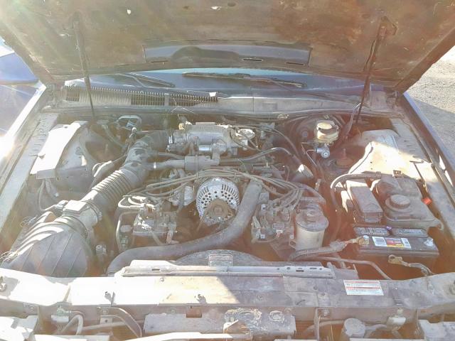 1FALP62W1TH169808 - 1996 FORD THUNDERBIR BLUE photo 7