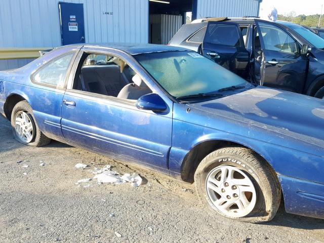 1FALP62W1TH169808 - 1996 FORD THUNDERBIR BLUE photo 9