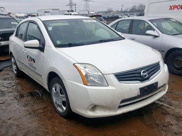 3N1AB6AP7CL725179 - 2012 NISSAN SENTRA 2.0 WHITE photo 1