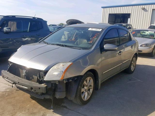 3N1AB6AP2CL627628 - 2012 NISSAN SENTRA 2.0 GRAY photo 2