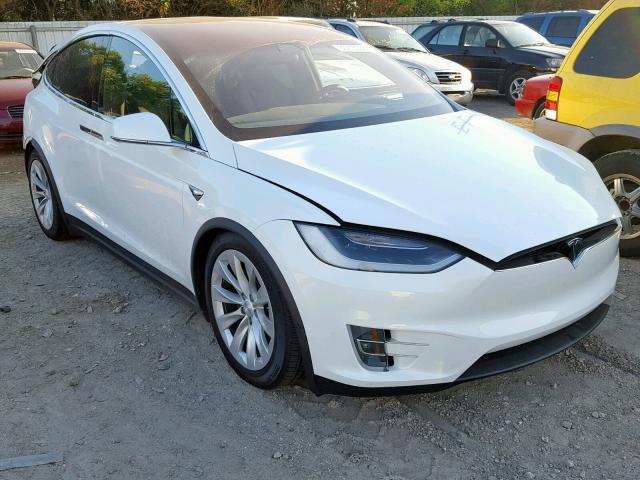 5YJXCDE2XJF114954 - 2018 TESLA MODEL X WHITE photo 1