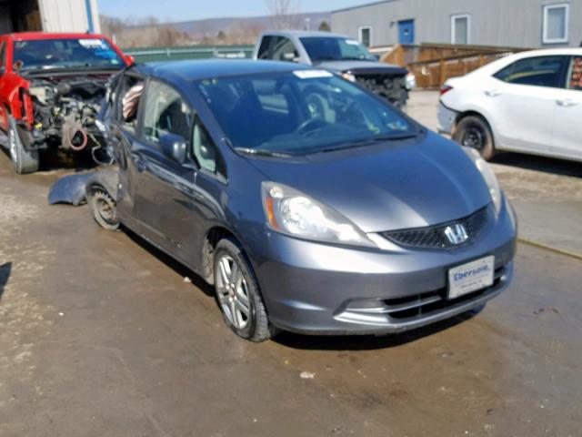 JHMGE8G34BS001219 - 2011 HONDA FIT GRAY photo 1