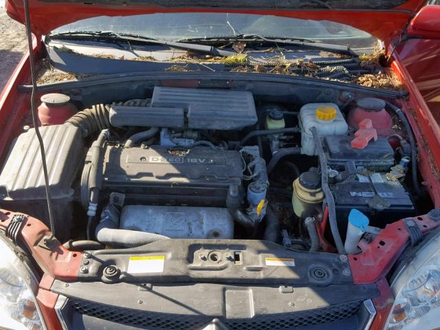 KL5JD86Z86K343090 - 2006 SUZUKI FORENZA RED photo 7