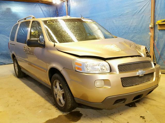 1GNDV33LX6D150135 - 2006 CHEVROLET UPLANDER L 金色 照片 1