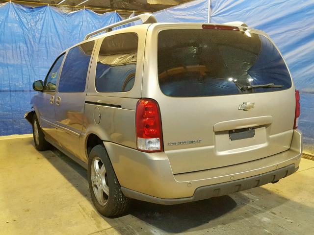 1GNDV33LX6D150135 - 2006 CHEVROLET UPLANDER L 金色 照片 3