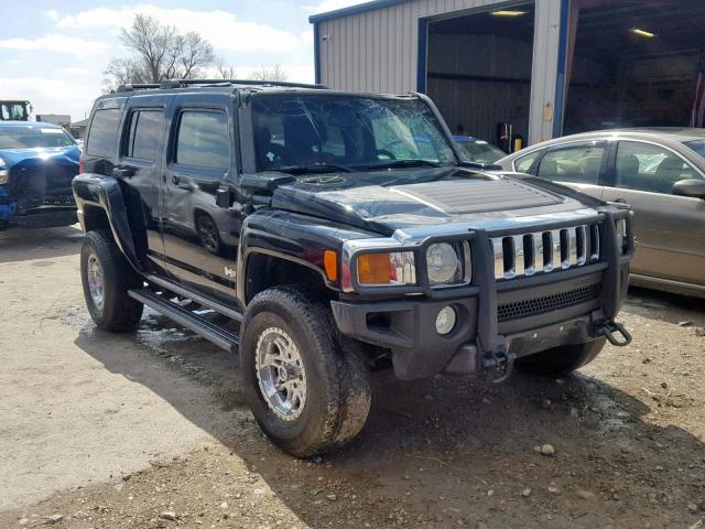 5GTDN136668159908 - 2006 HUMMER H3 BLACK photo 1