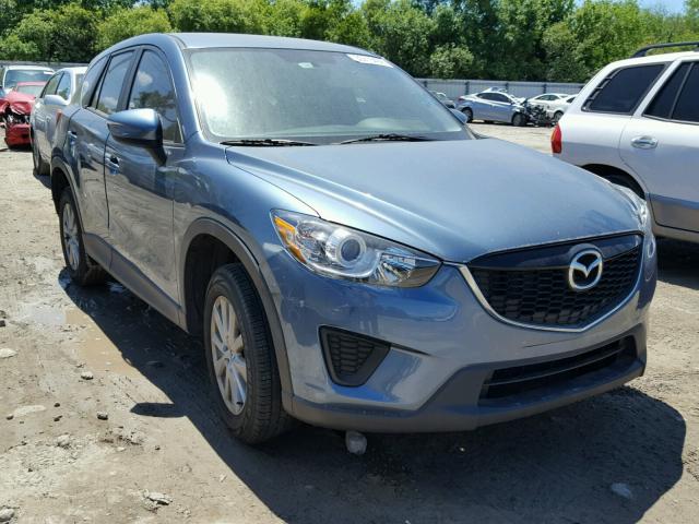 JM3KE2BEXF0489764 - 2015 MAZDA CX-5 SPORT BLUE photo 1