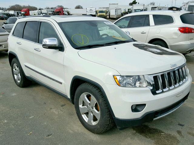 1J4RR6GG9BC684013 - 2011 JEEP GRAND CHER WHITE photo 1