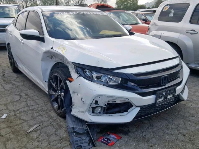 SHHFK7H49HU421067 - 2017 HONDA CIVIC SPOR WHITE photo 1