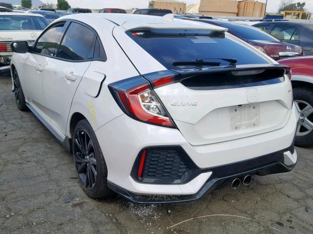 SHHFK7H49HU421067 - 2017 HONDA CIVIC SPOR WHITE photo 3