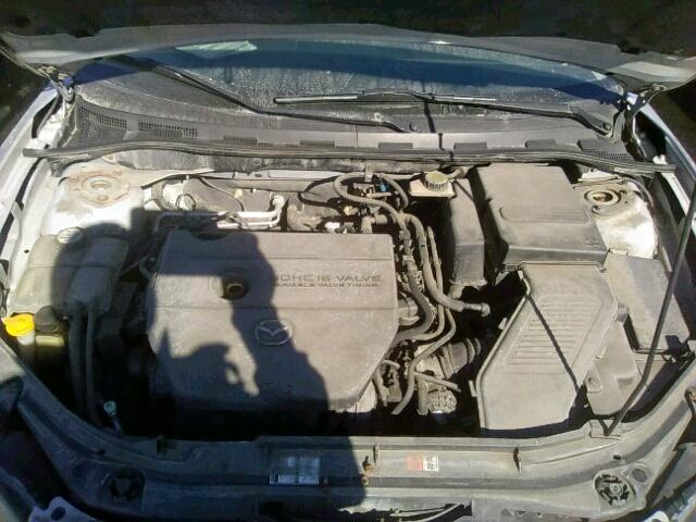 JM1BK123461436241 - 2006 MAZDA 3 S SILVER photo 7