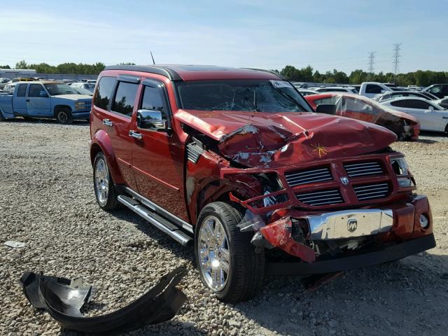 1D4PT4GKXAW173546 - 2010 DODGE NITRO HEAT RED photo 1