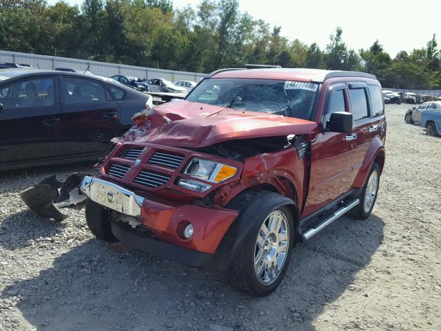 1D4PT4GKXAW173546 - 2010 DODGE NITRO HEAT RED photo 2